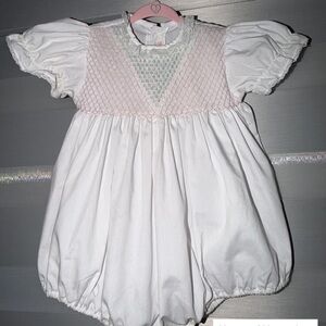Charming White Kids Dress